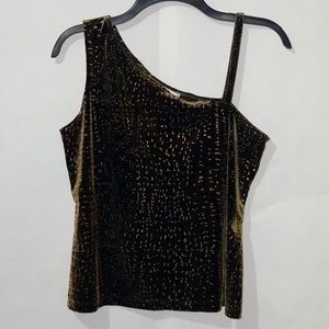 AGB 90’s/Y2K Velvet Animal Print Tank